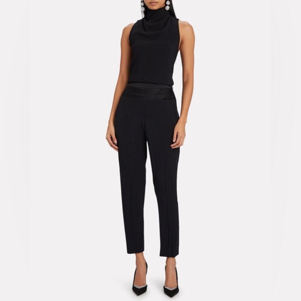 Jason Wu Tuxedo Pants Quiet Luxury Cocktail Formal Dressy Black 4